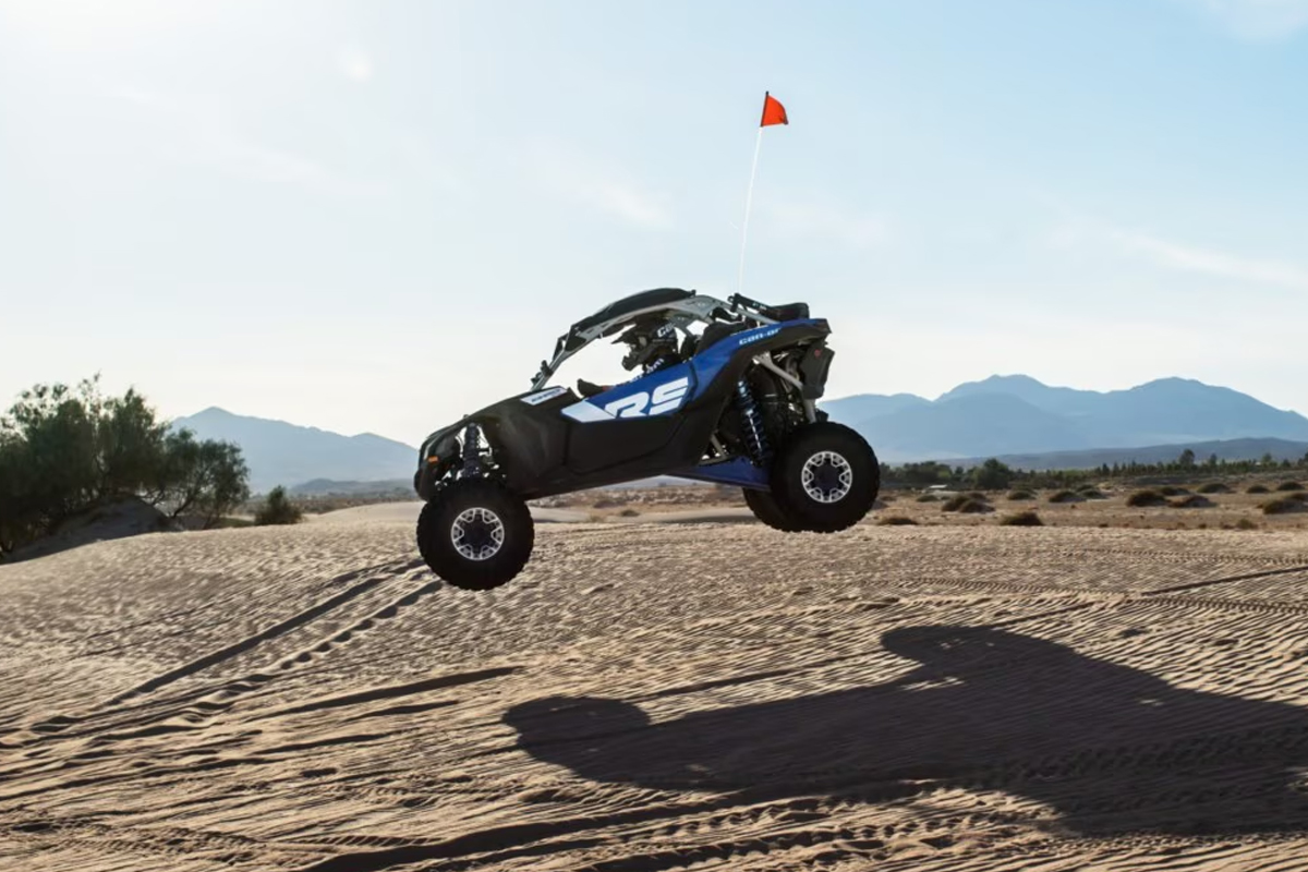 How much horsepower does a Can-Am Maverick X3 have? 02