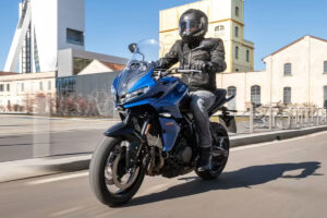 A Triumph Tiger Sport 660 in Modesto, CA.